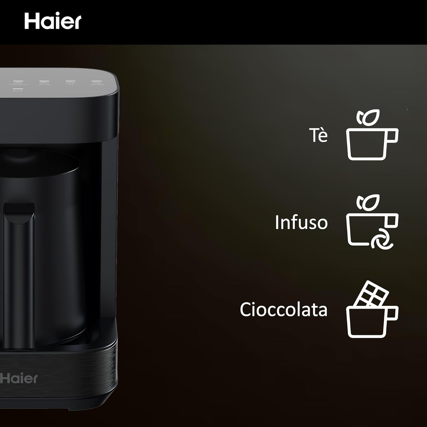 Haier Multi Beverage I-Master Serie 5 - Nero - immagine 4