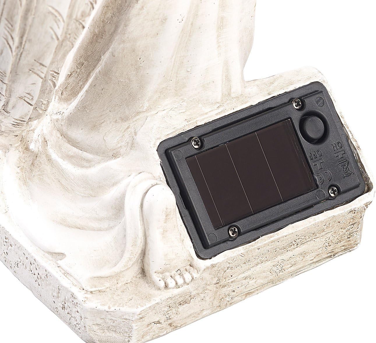 Lunartec Statua Angelo Custode LED Solare 24,5cm - immagine 4