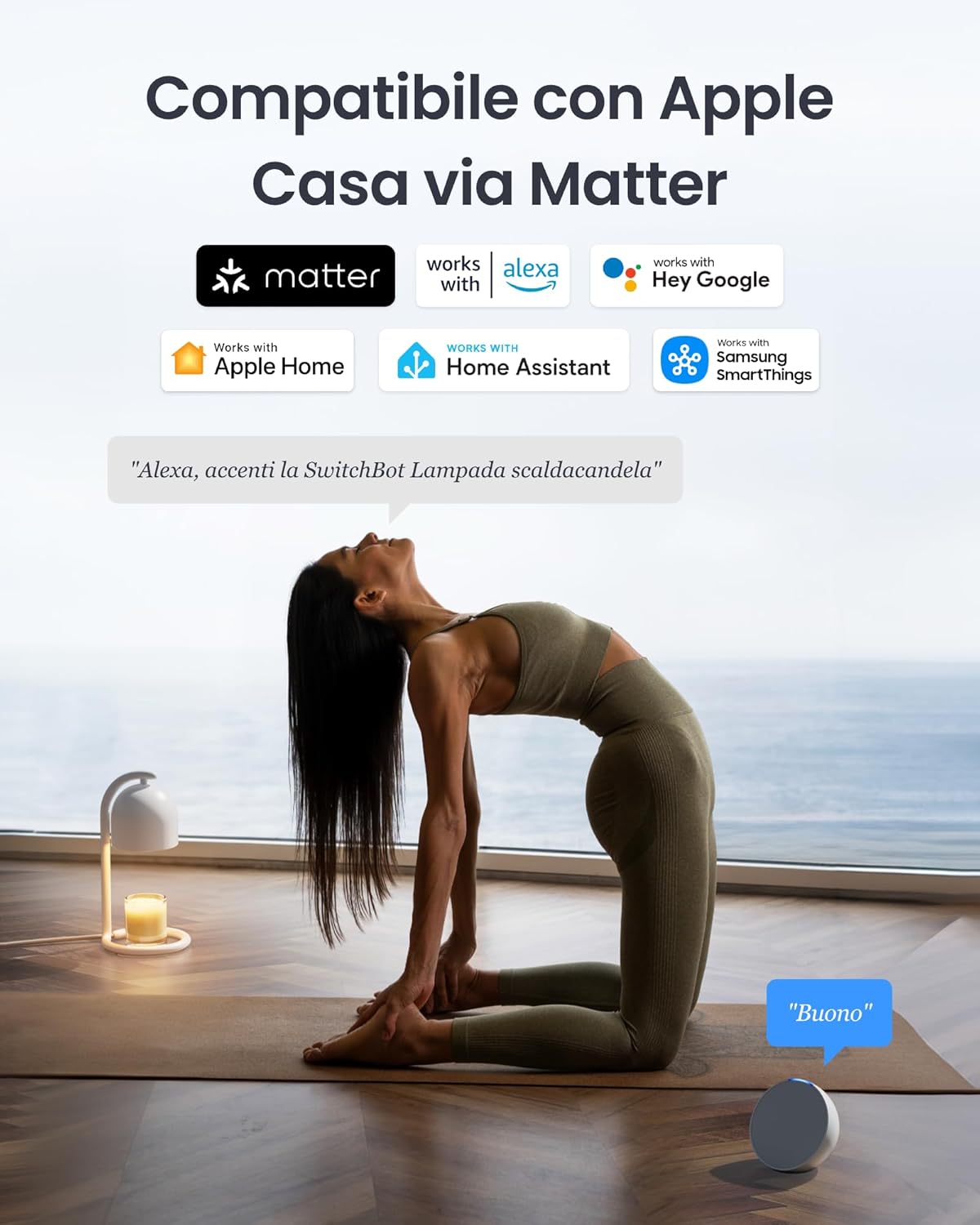 SwitchBot Lampada Scalda Candela Intelligente - immagine 4