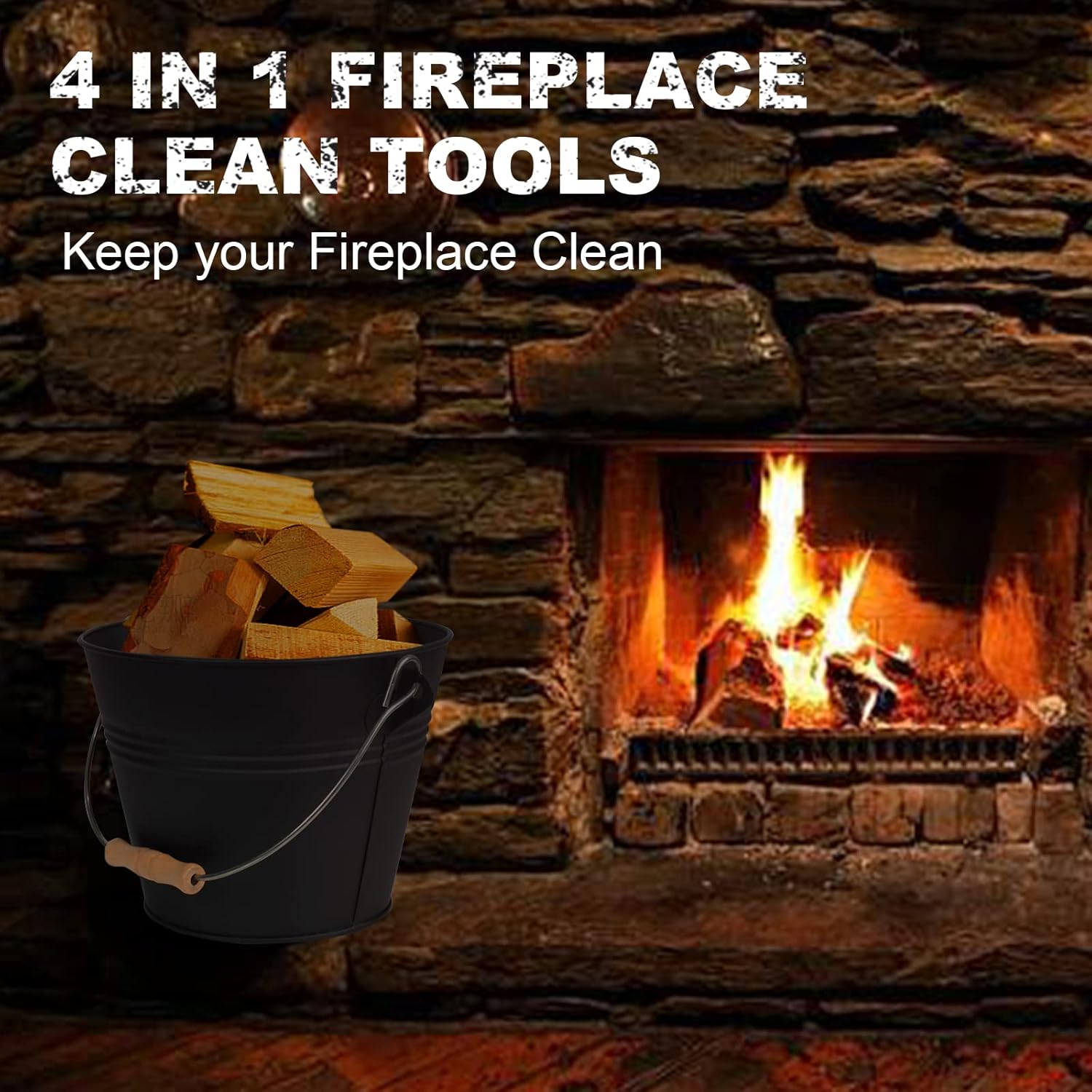 BRIAN & DANY Secchio per Cenere Camino 5L - immagine 8