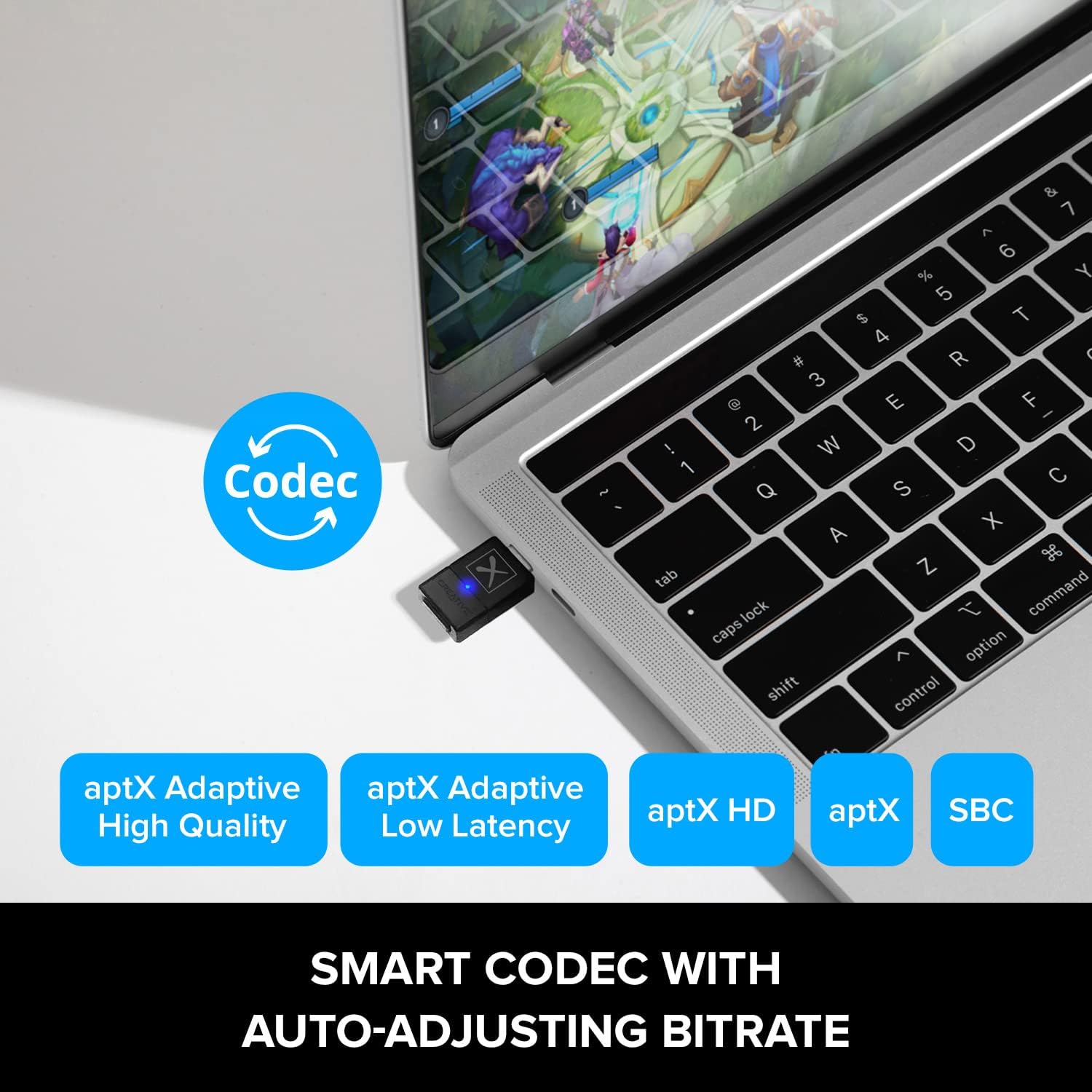 Creative BT-W5 Trasmettitore Audio Bluetooth 5.3 - immagine 2