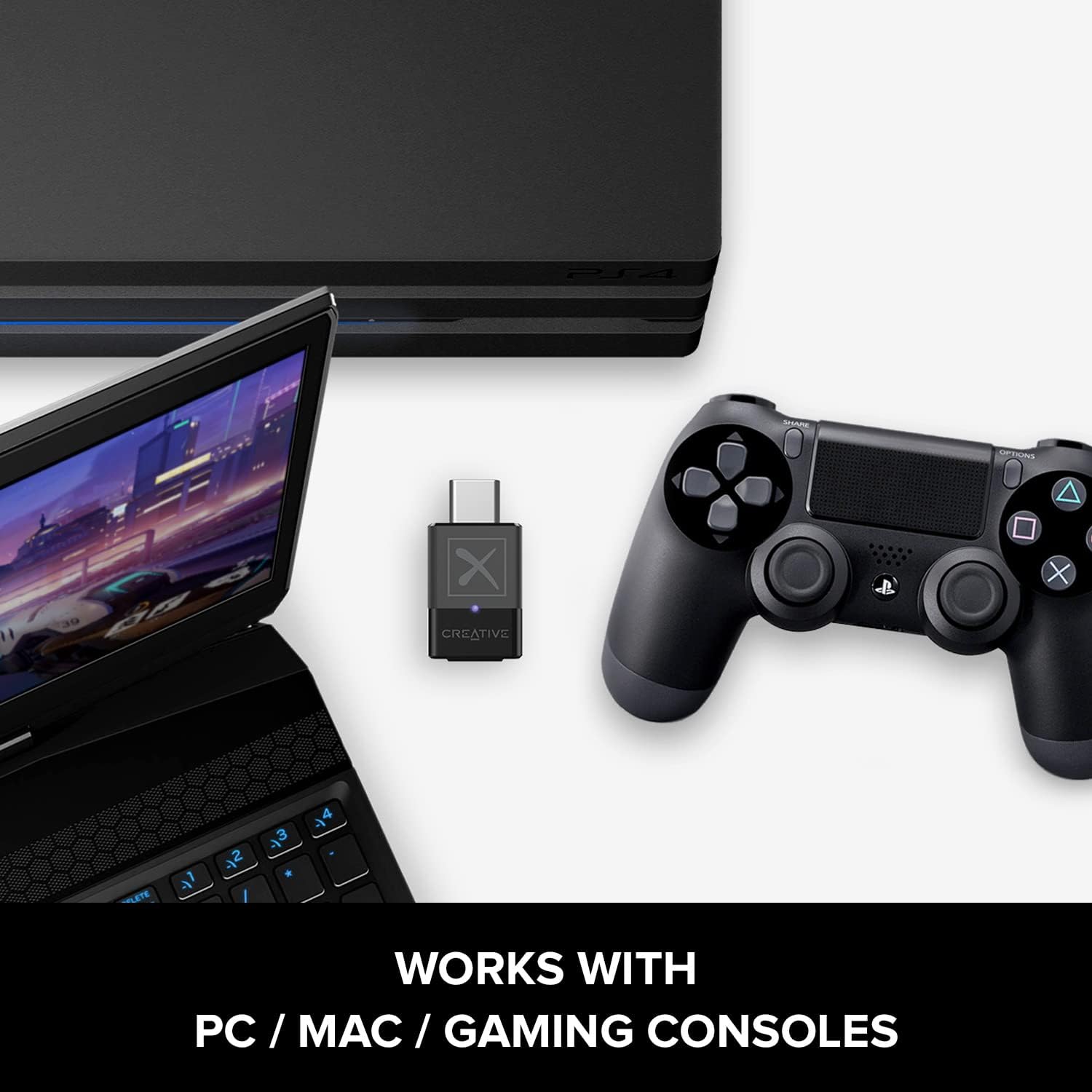 Creative BT-W5 Trasmettitore Audio Bluetooth 5.3 - immagine 4