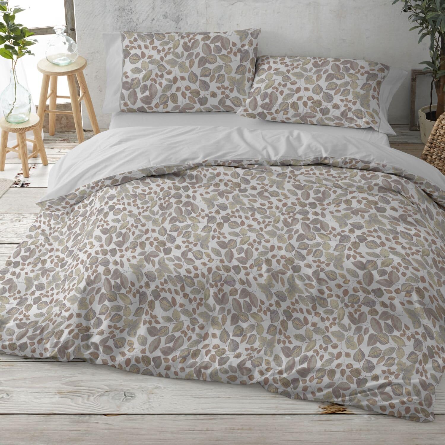 Burrito Blanco - Copripiumino Stampato Design 049, Grigio