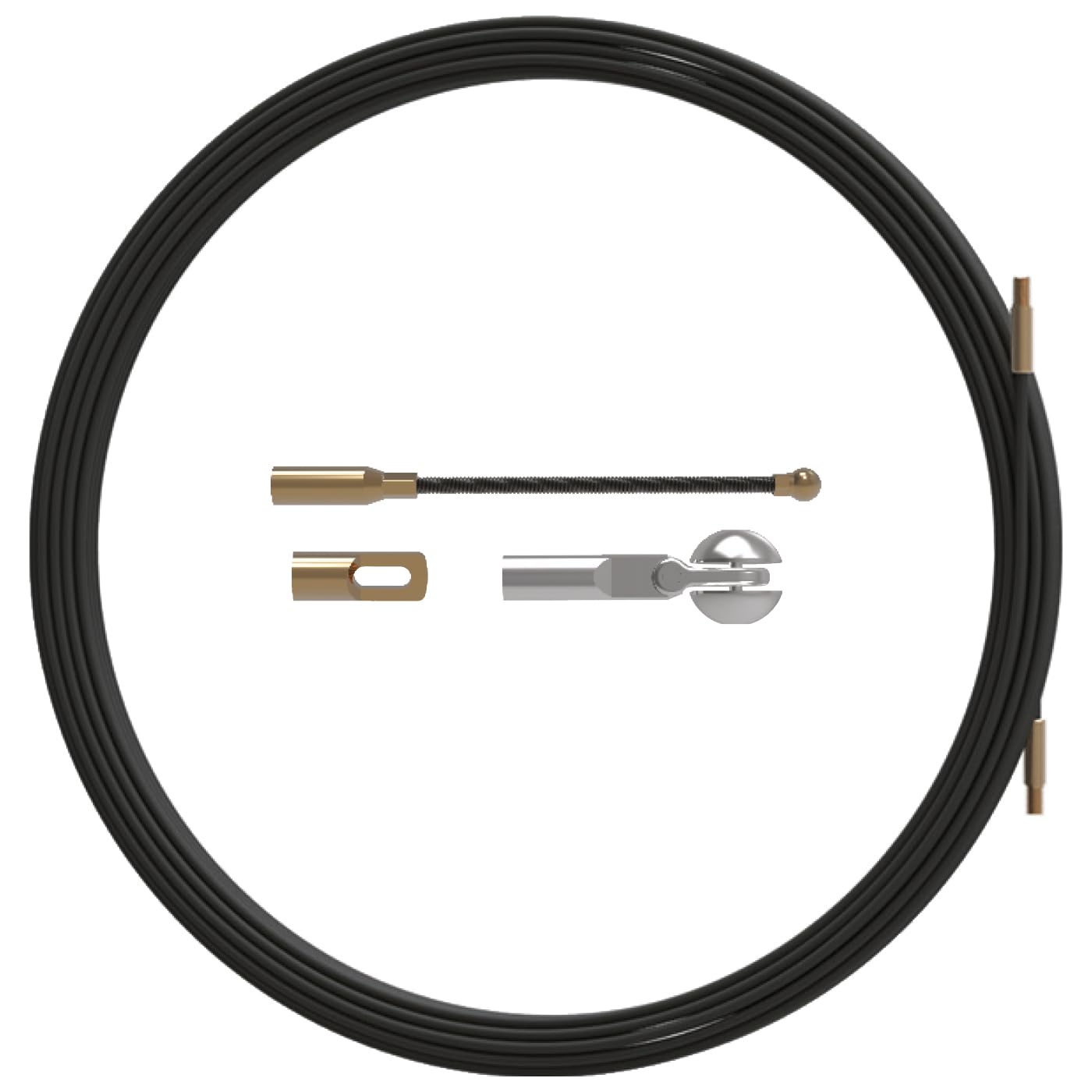 Sonda METRATA in corda d'acciaio rivestita Ø 6 L20m