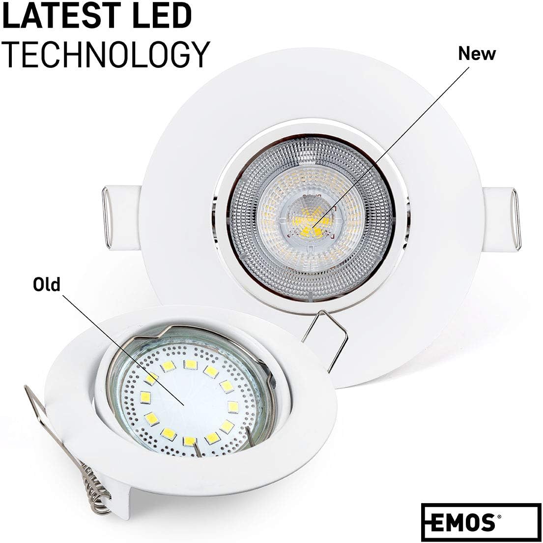 Emos Faretti LED Incasso 5W 450 Lumen 3000K - immagine 3