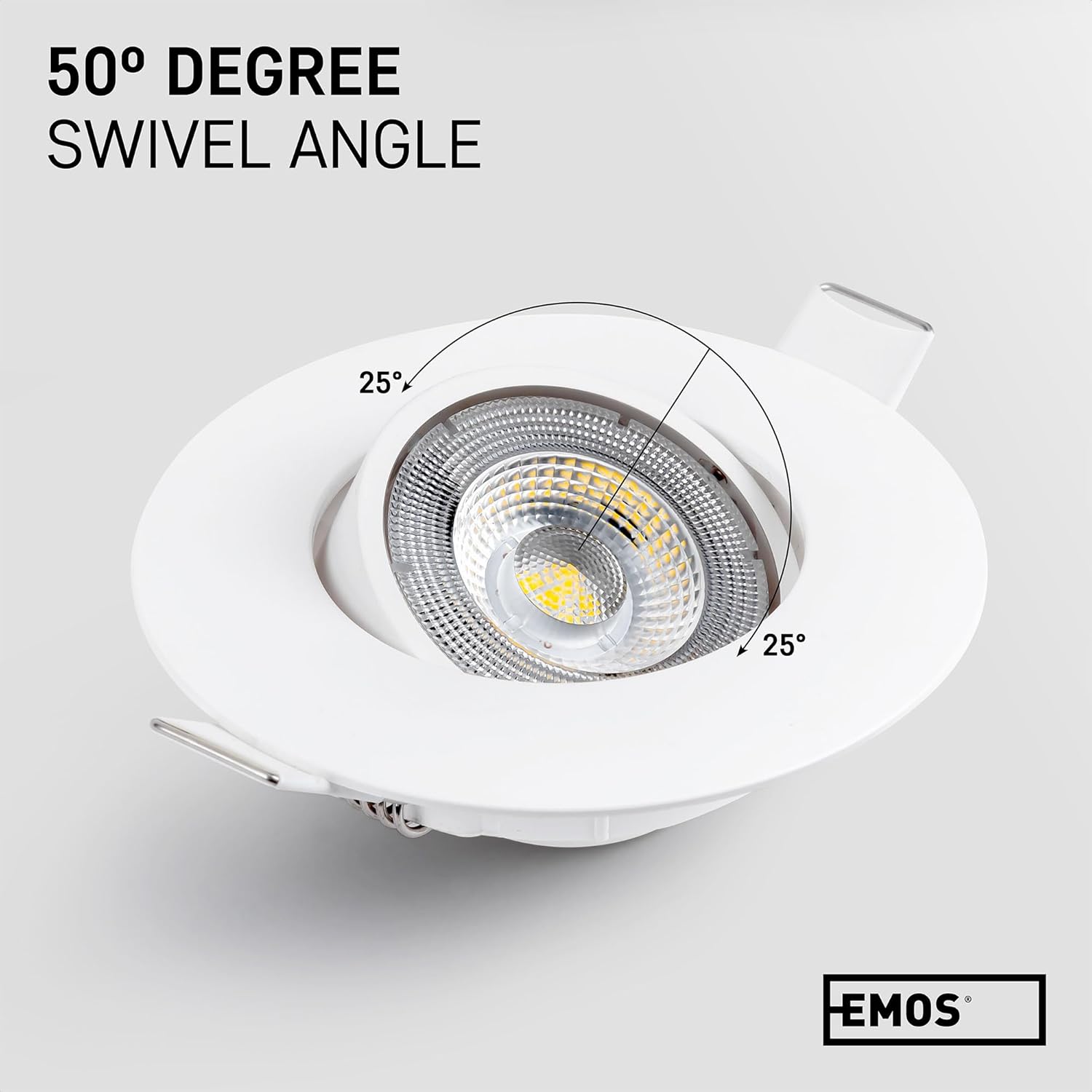 Emos Faretti LED Incasso 5W 450 Lumen 3000K - immagine 7