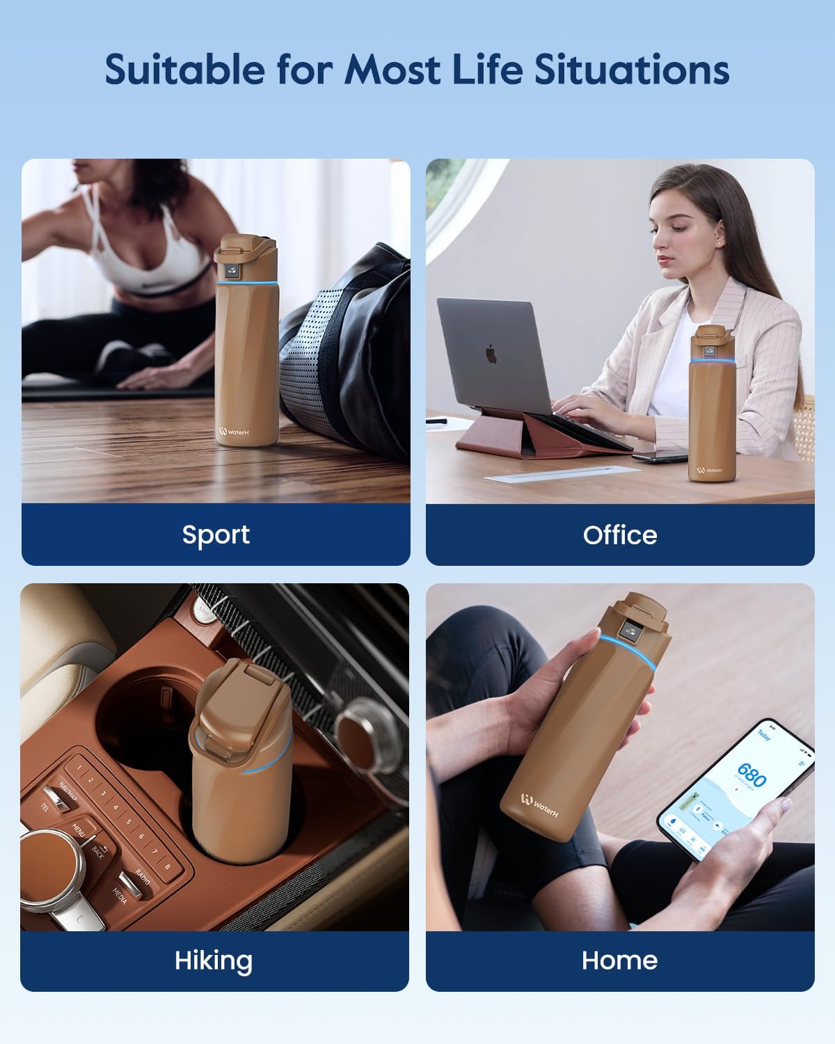 Waterh BOOST Borraccia Intelligente 710ml - immagine 8