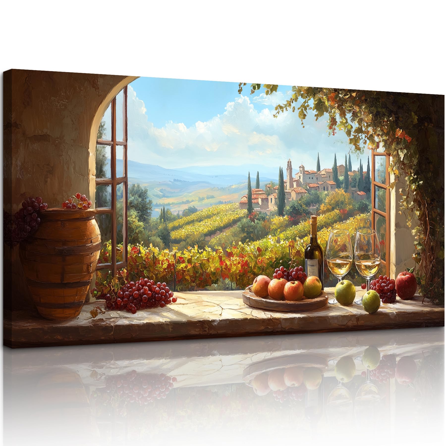 MHARTK66 Quadri Moderni Soggiorno Grandi 50x100 cm