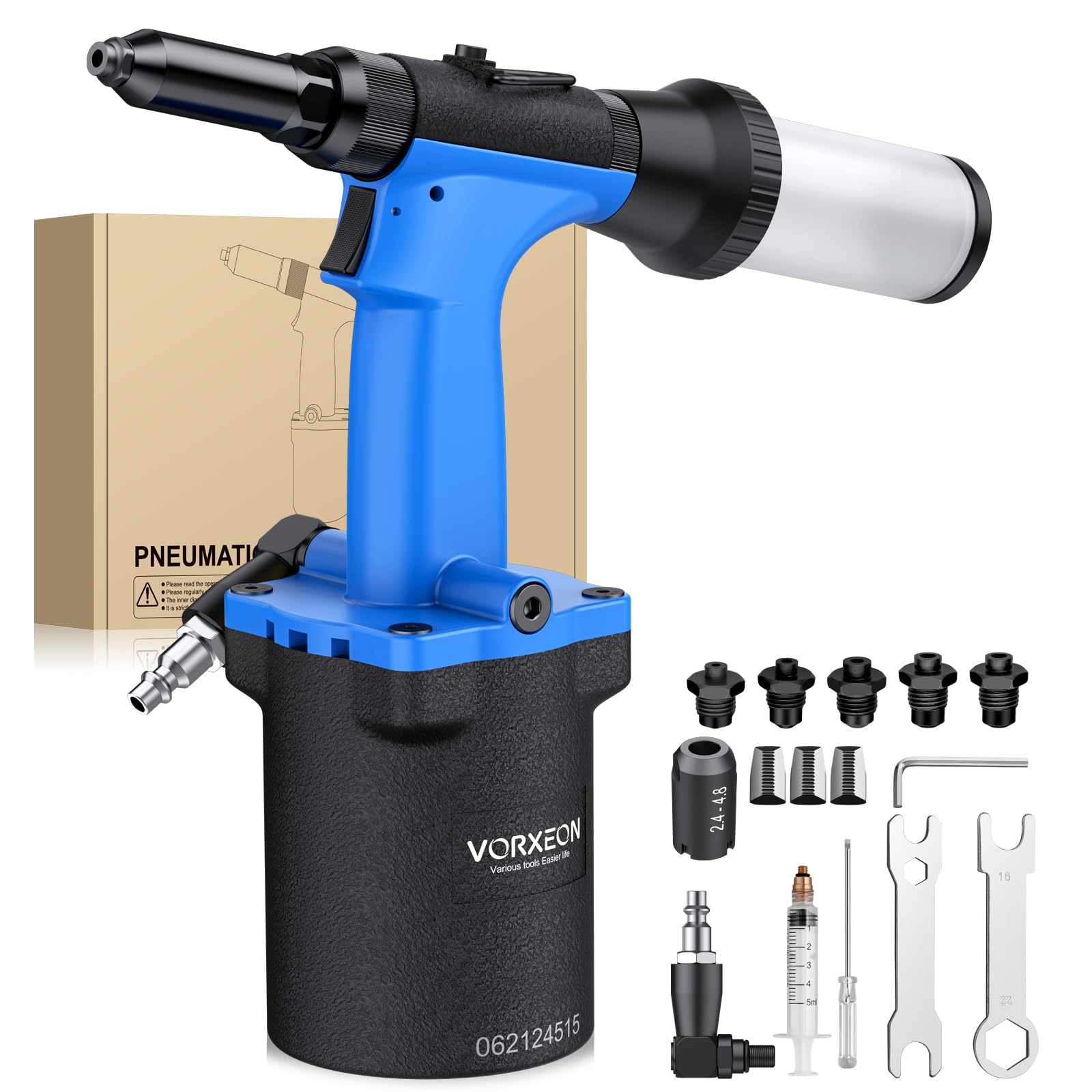 Rivettatrice ad Aria Compressa con 5 Bocchini