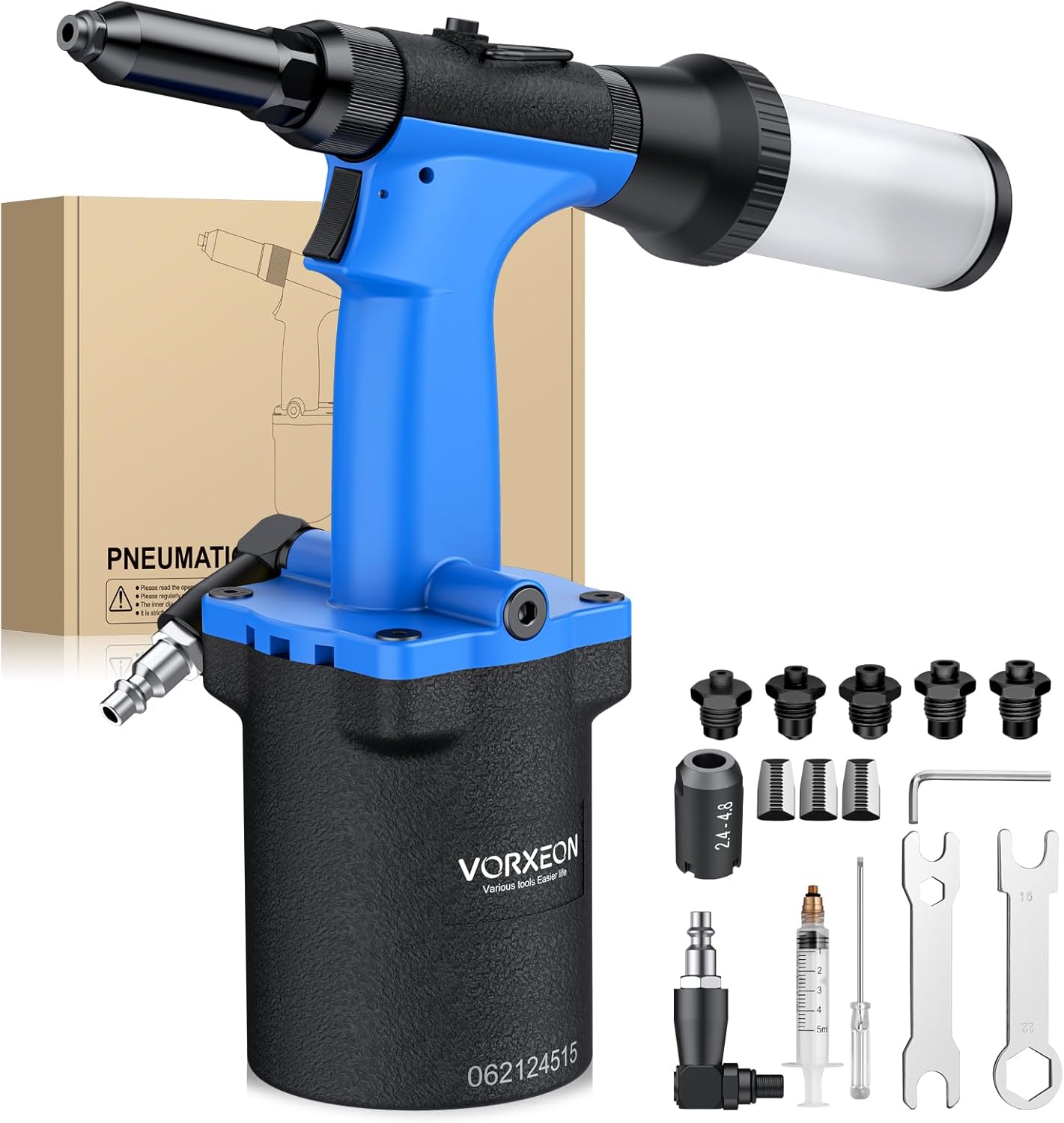 Rivettatrice ad Aria Compressa con 5 Bocchini - immagine 1