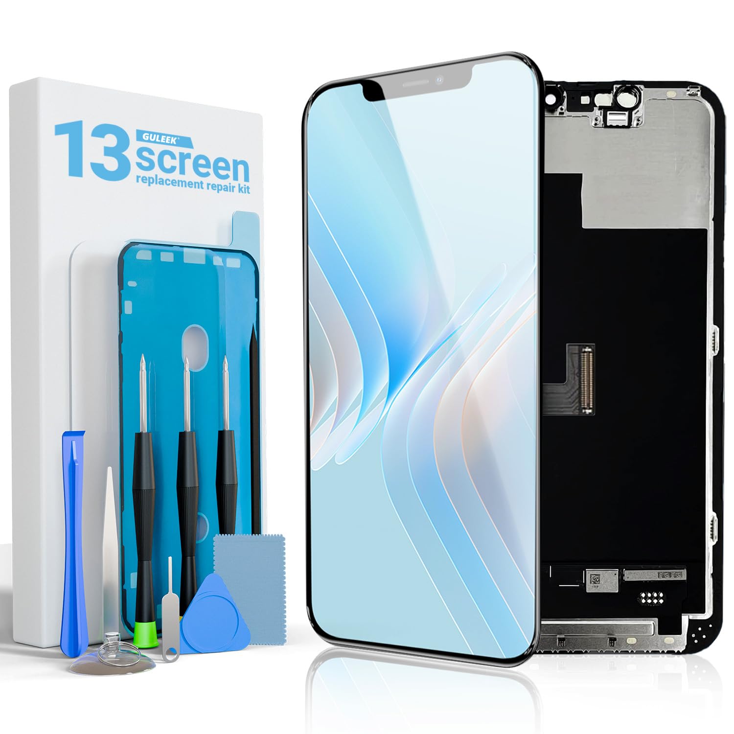 Display per iPhone 13 - Schermo LCD di Ricambio 6,1 Pollici