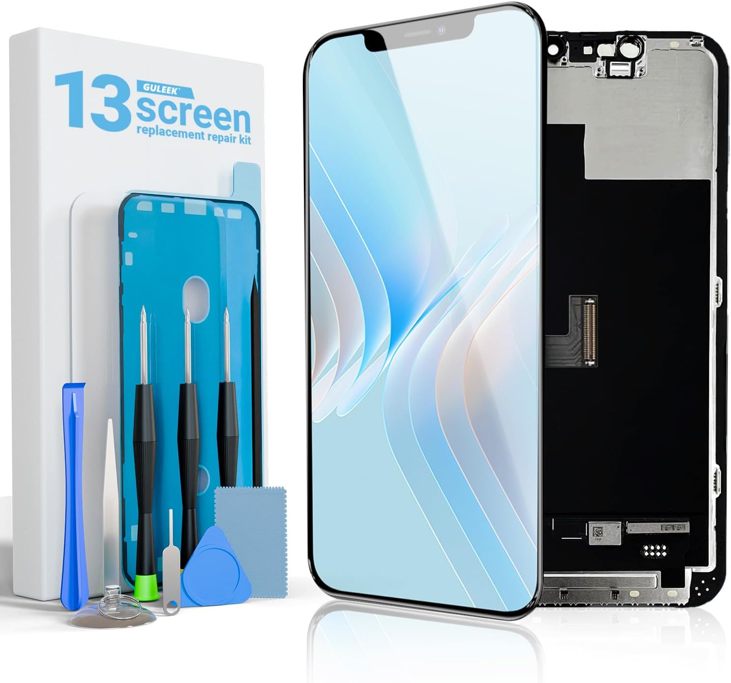 Display per iPhone 13 - Schermo LCD di Ricambio 6,1 Pollici - immagine 1