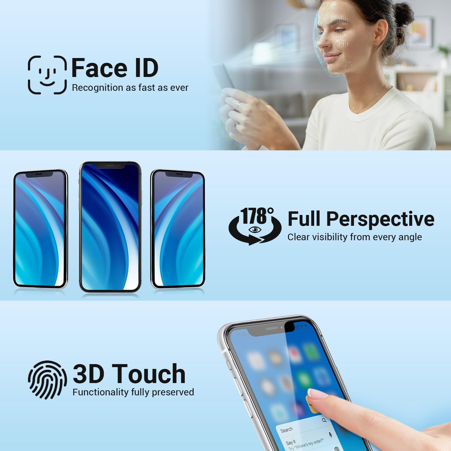 Display per iPhone 13 - Schermo LCD di Ricambio 6,1 Pollici - immagine 5