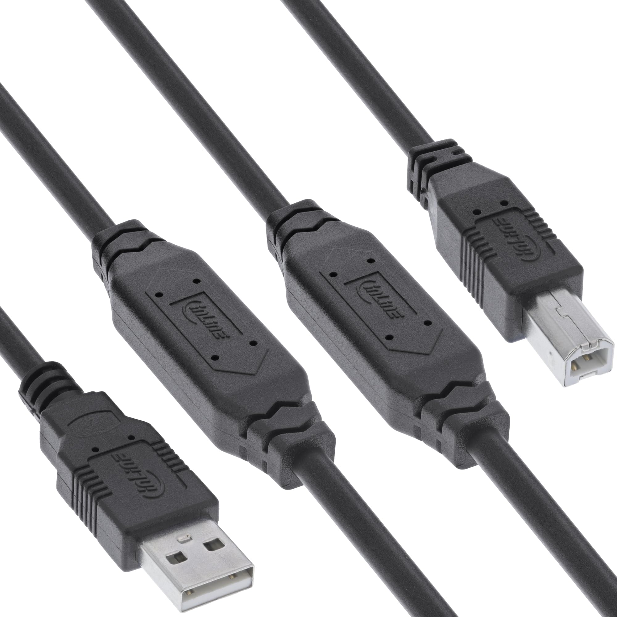 Inline® Cavo Attivo USB 2.0 A-B 20m