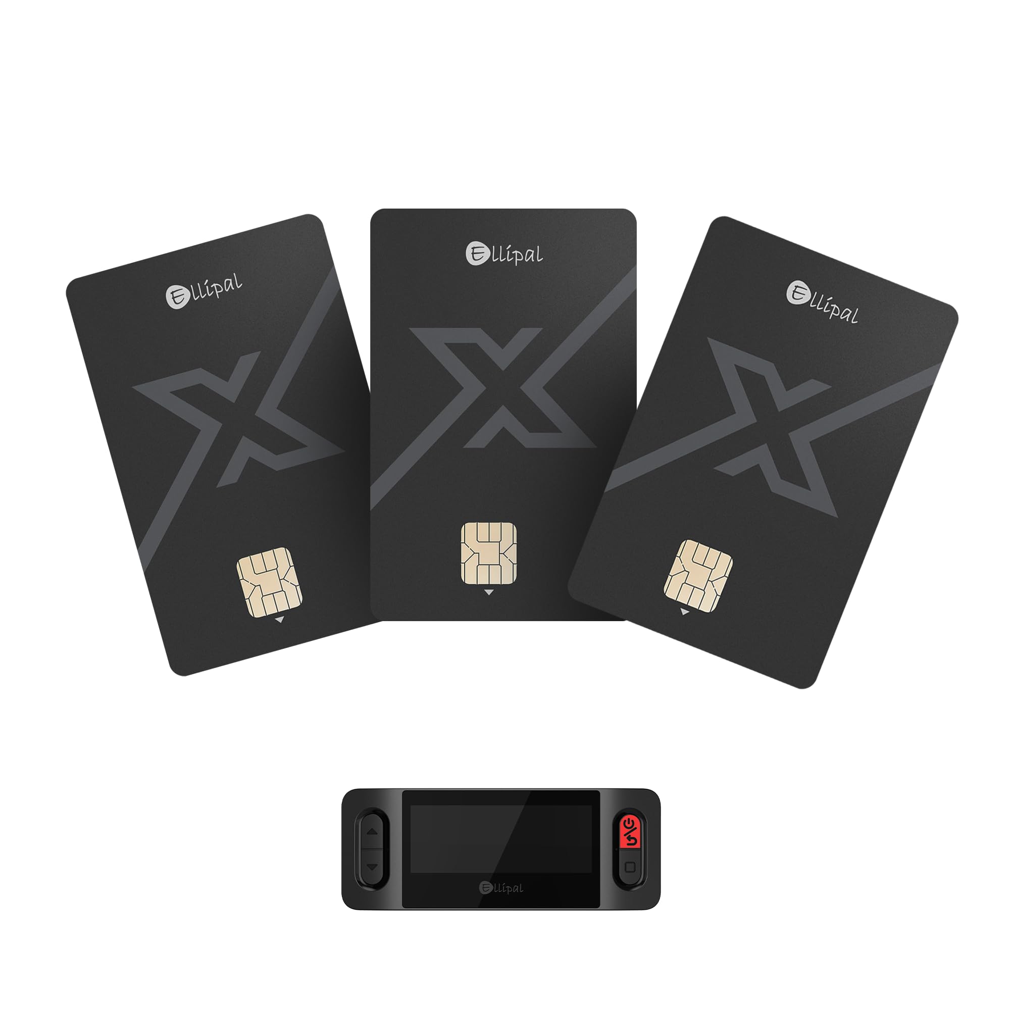 Ellipal X Card - 3 Portafogli Crypto Cold Air Gapped