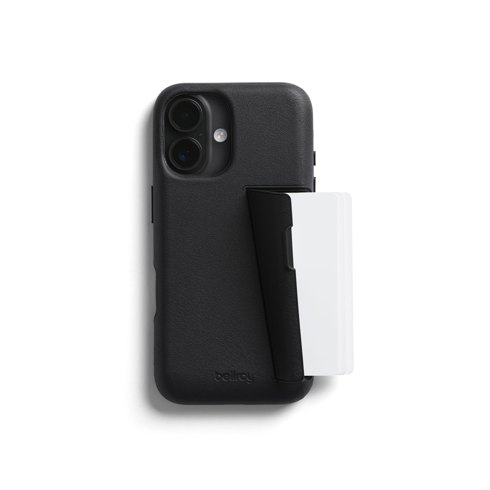 Bellroy Phone Case – 3 Card per iPhone 16, Black