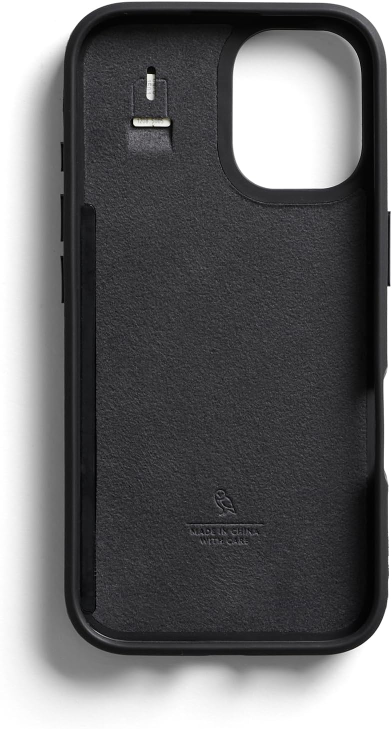 Bellroy Phone Case – 3 Card per iPhone 16, Black - immagine 2