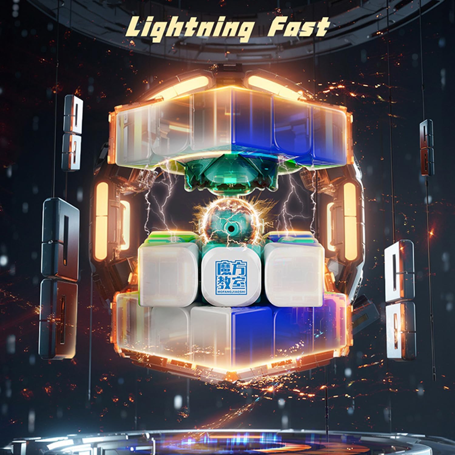 Moyu RS3M V5 Maglev Ball Core 3x3 Speed Cubo Magico - immagine 4