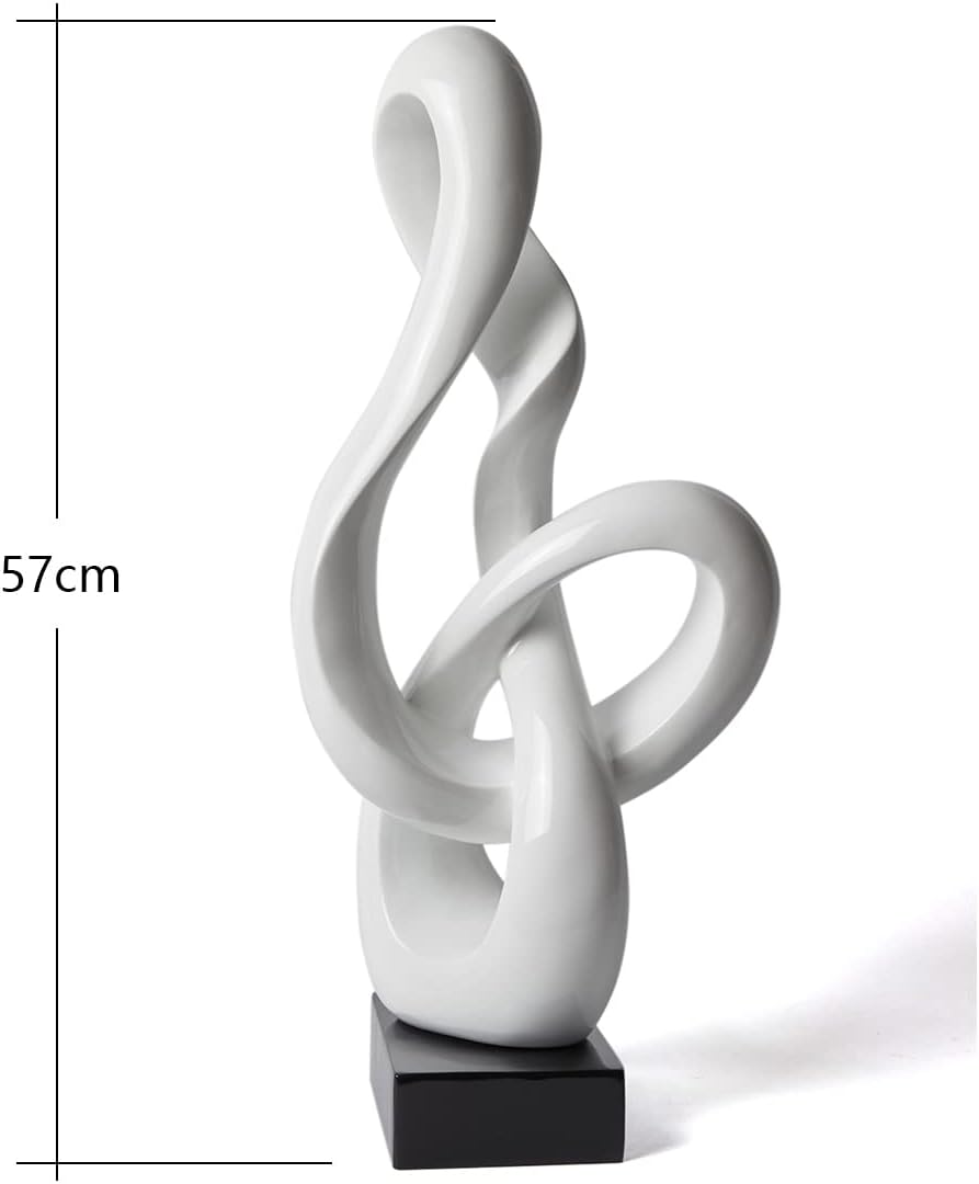 Scultura Musical Note Statua Pianoforte Resina 57cm - immagine 9