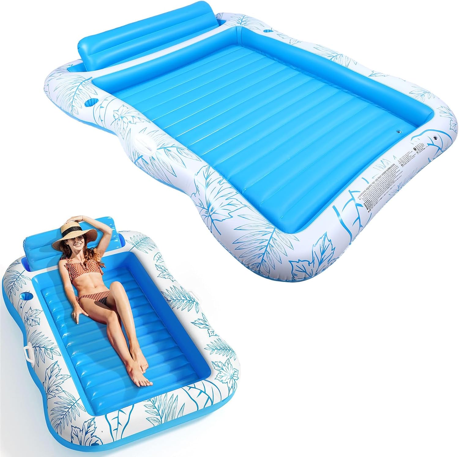 Mrisata Float Piscina Gonfiabile per Abbronzatura - immagine 1