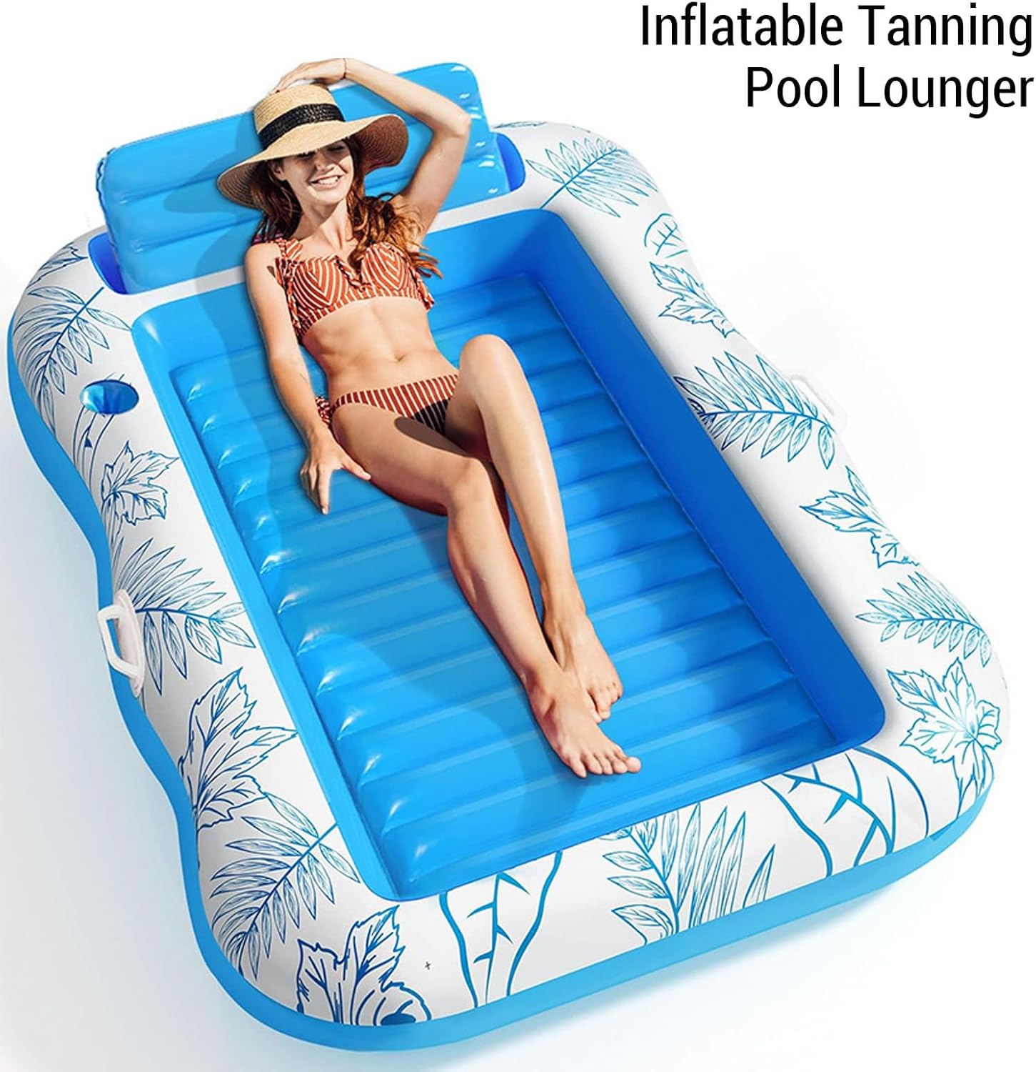 Mrisata Float Piscina Gonfiabile per Abbronzatura - immagine 2