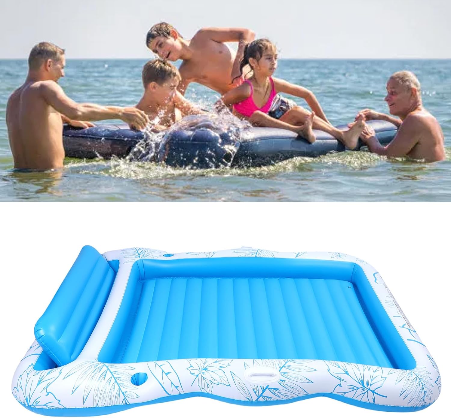 Mrisata Float Piscina Gonfiabile per Abbronzatura - immagine 3