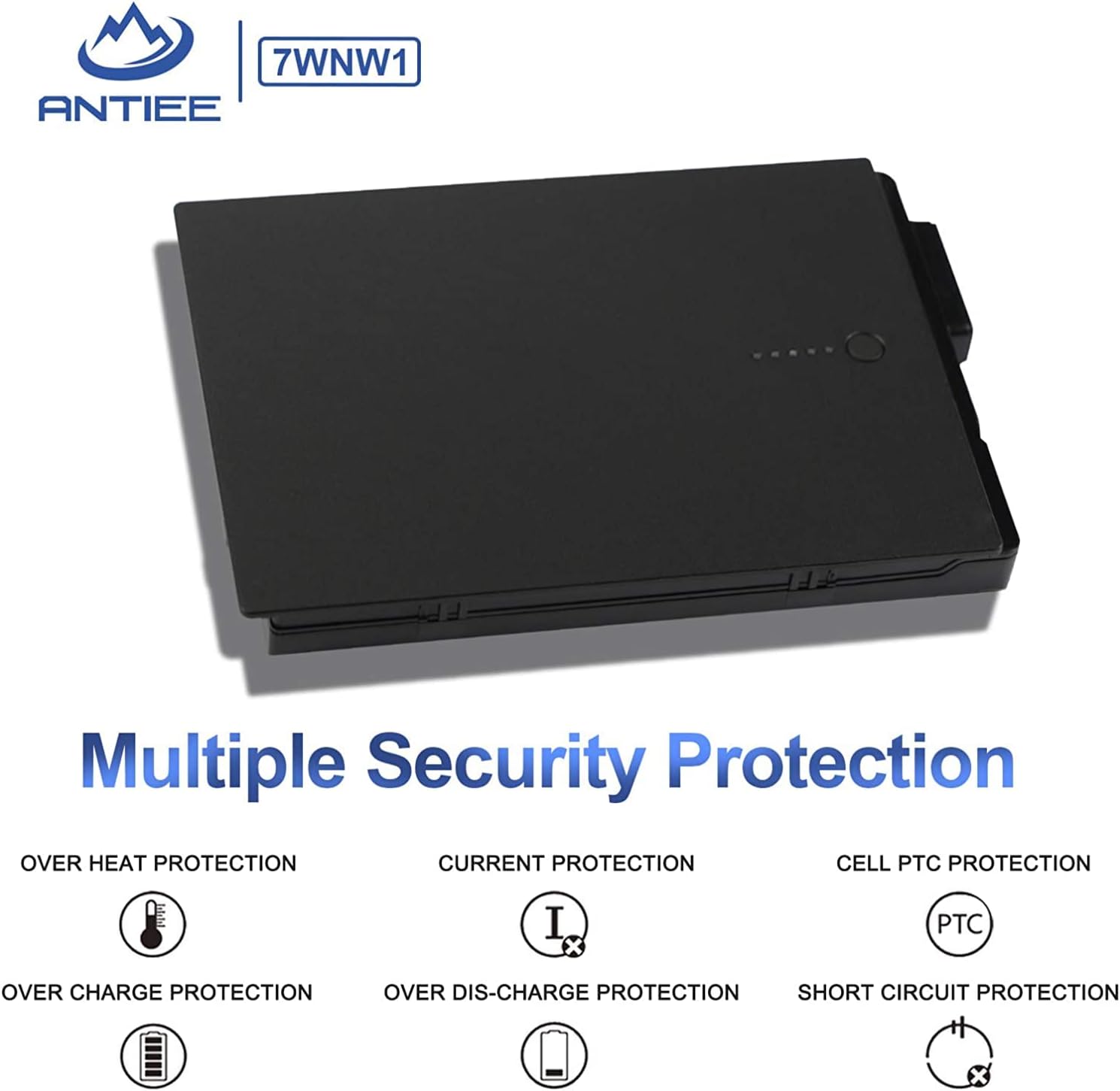 ANTIEE 7WNW1 Batteria per Dell Latitude 5420/7424 Rugged - immagine 5