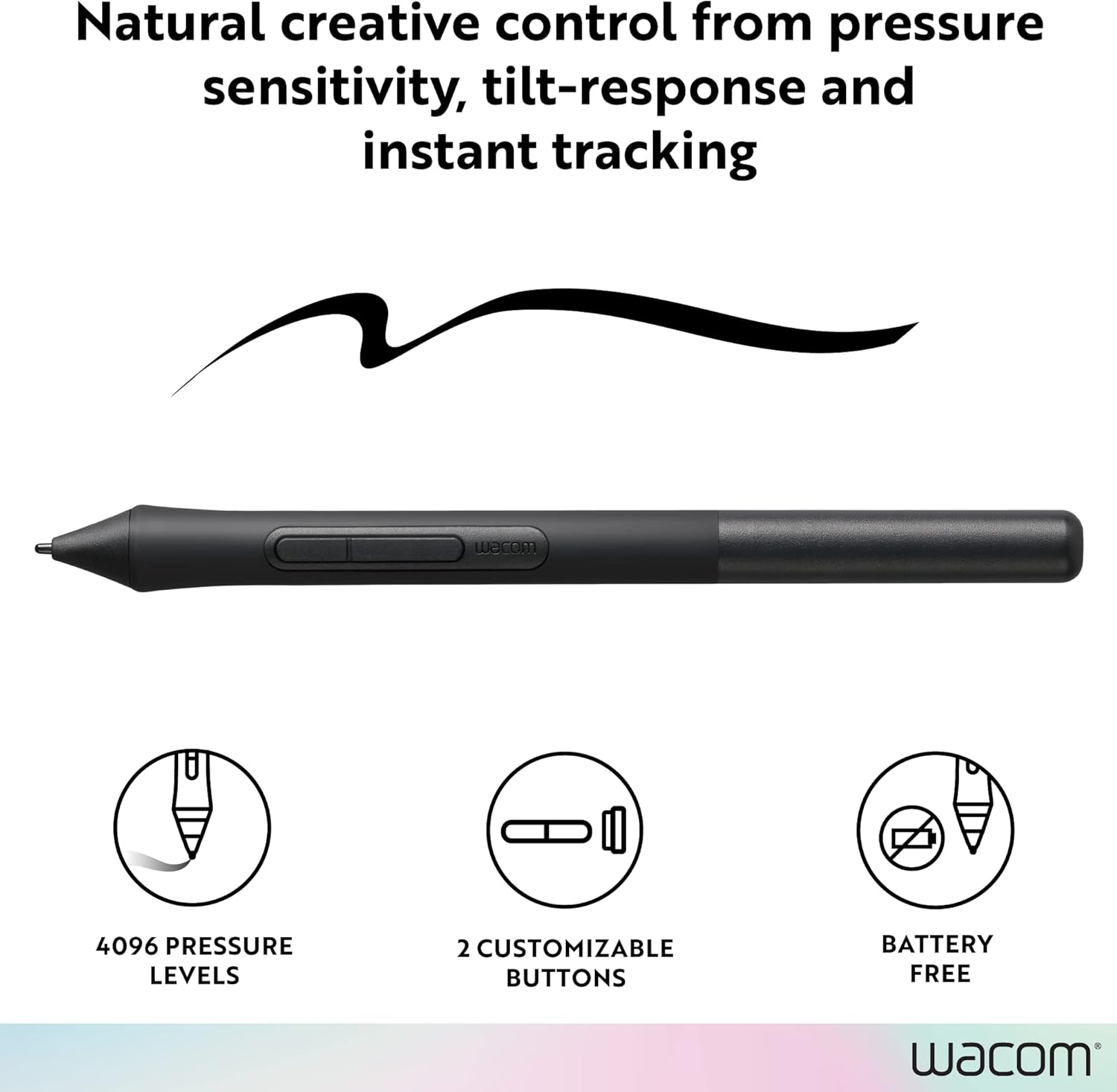 Wacom LP1100K penna per PDA Nero - immagine 3