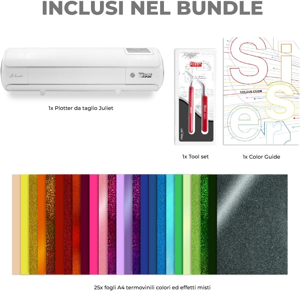 Siser Juliet® Pacchetto Rainbow - Plotter da Taglio - immagine 2