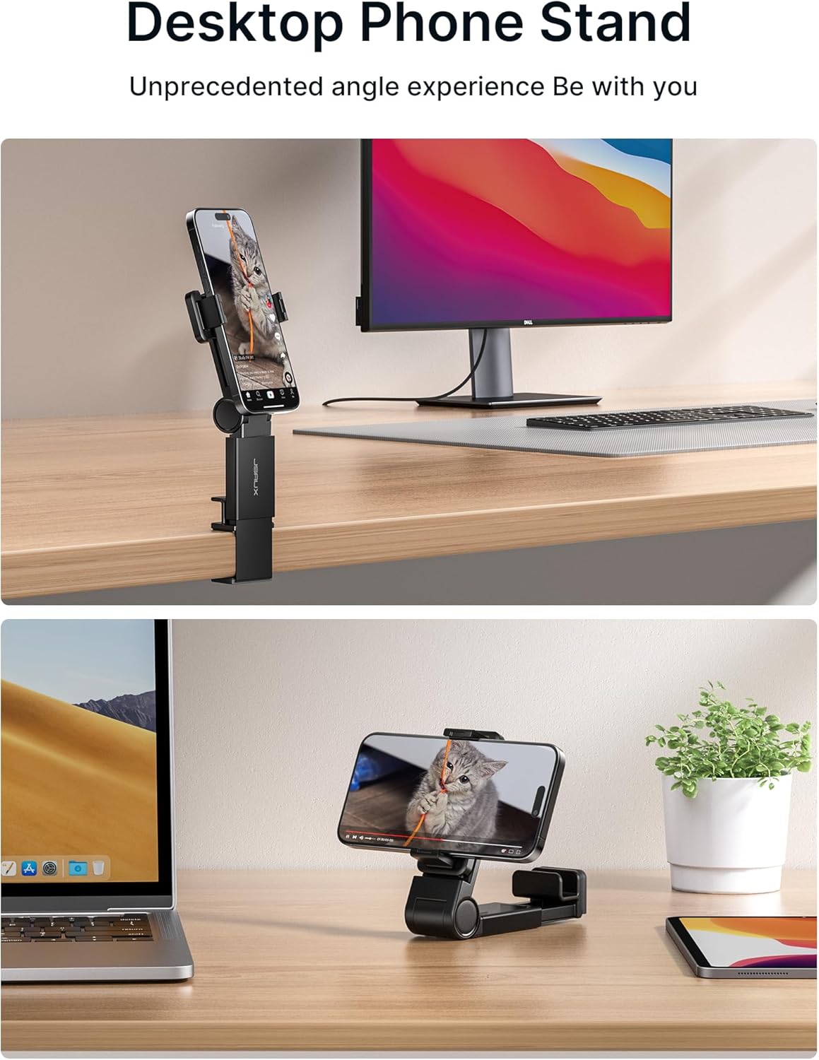 Jsaux Supporto Cellulare Aereo Girevole 360 - immagine 7