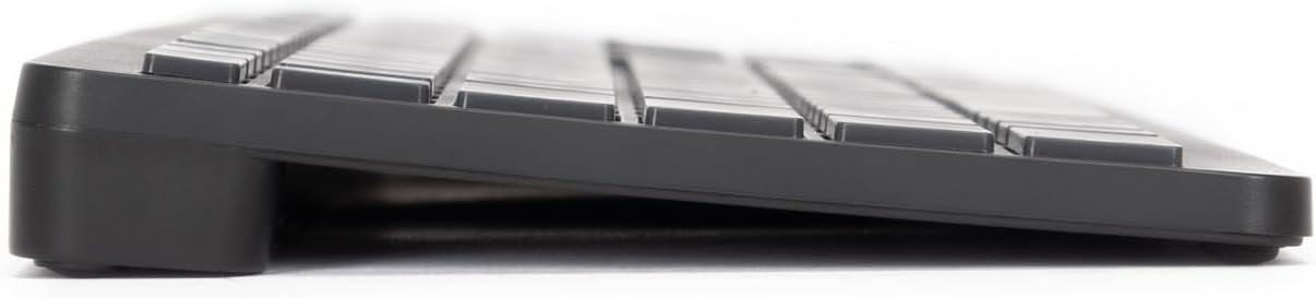 Vultech KM-851W - Kit Tastiera e Mouse Wireless, Nero - immagine 3