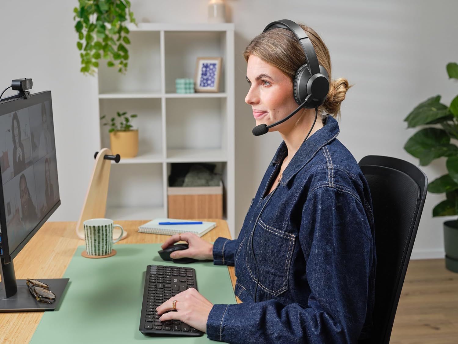 Trust Roha II Max - Cuffie USB Over-Ear, Nero - immagine 9