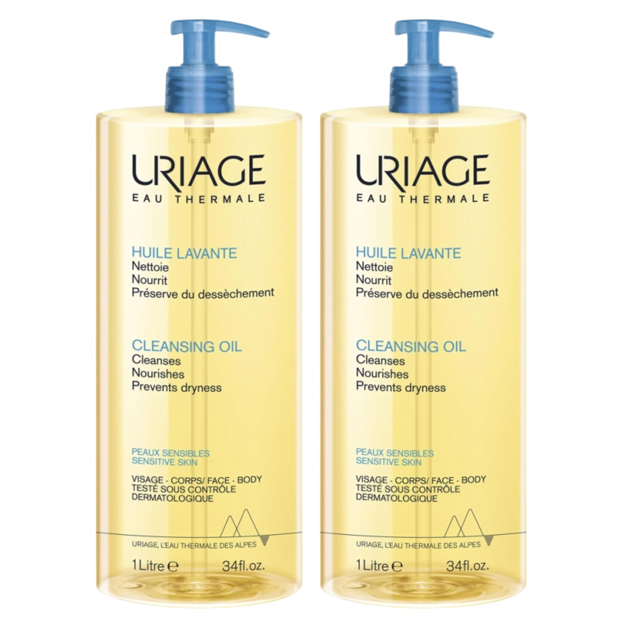 Olio Lavante Igiene Quotidiana, Pulisce e Nutre, 2x1L