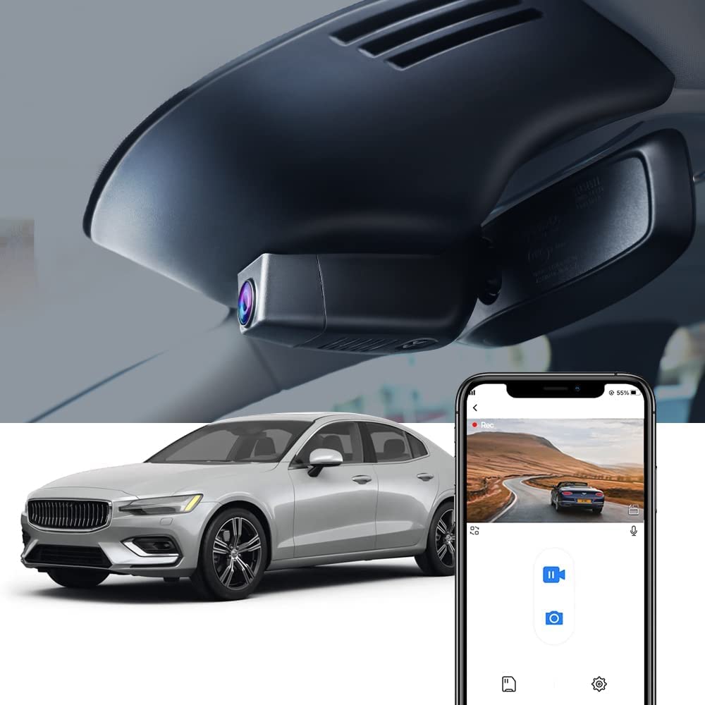 Fitcamx Dash Cam 4K per Volvo S60 V60 2019-2022