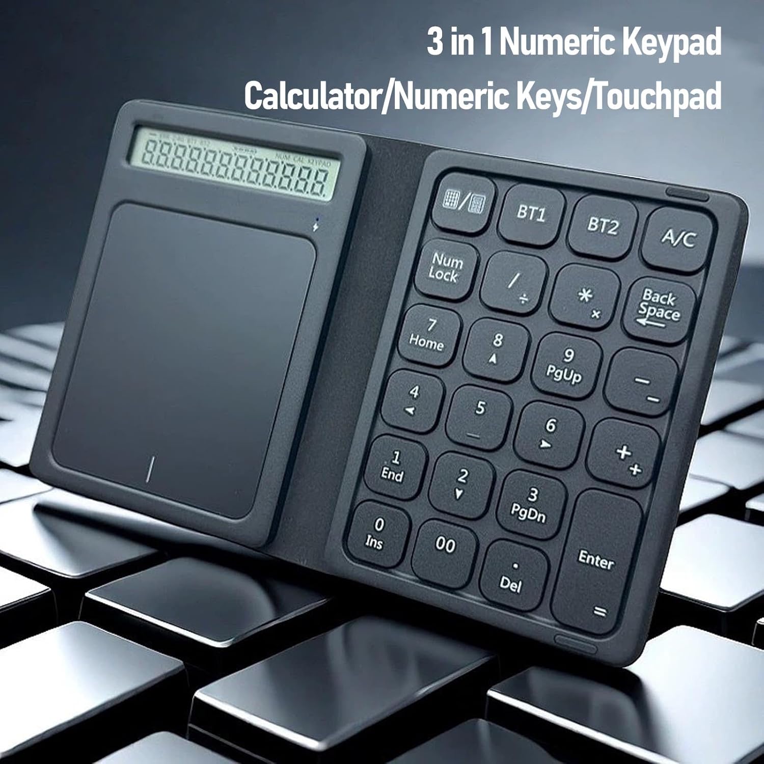 Cuscinetto Numerico Bluetooth 3 in 1, 23 Tasti - immagine 2