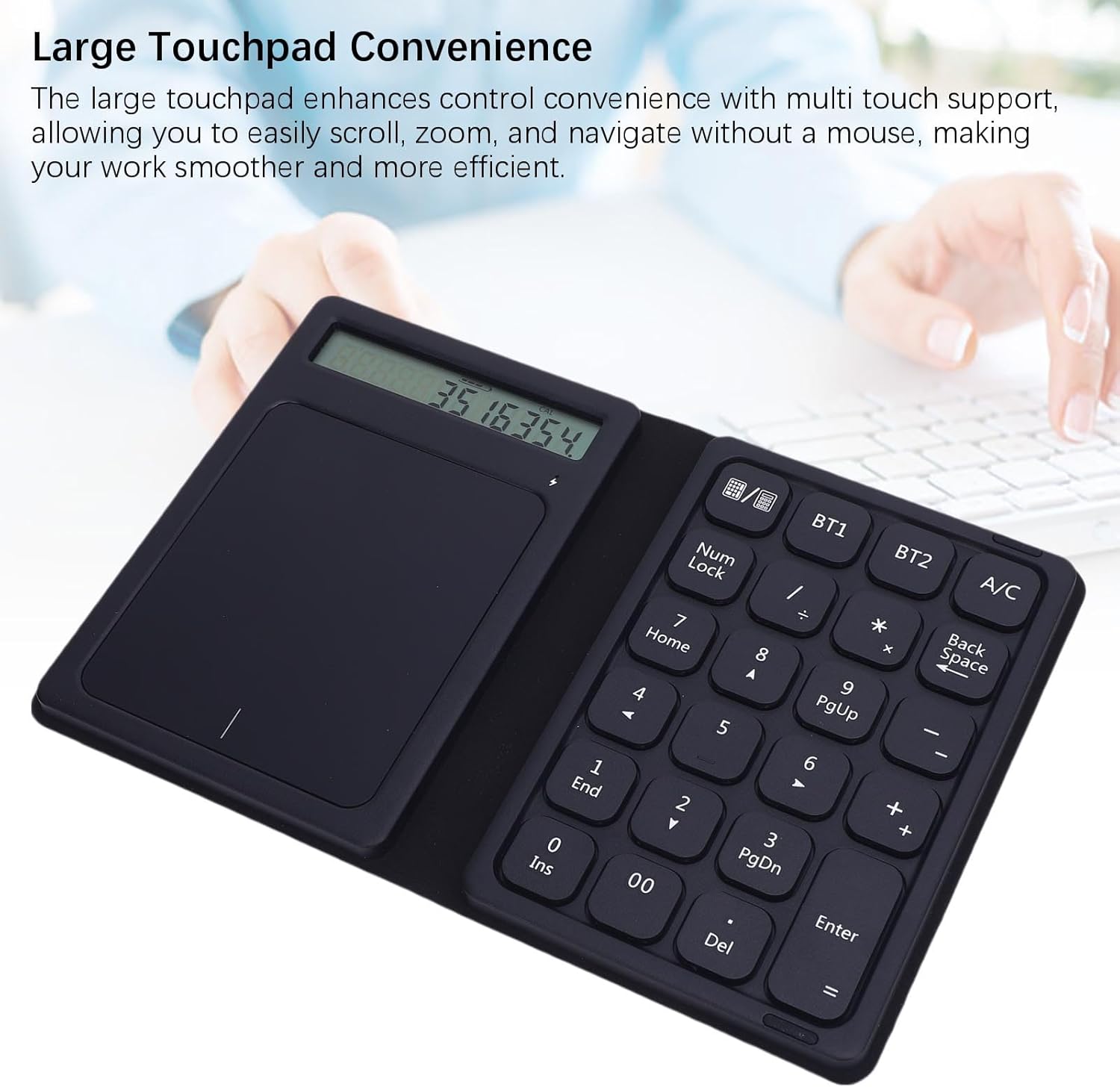 Cuscinetto Numerico Bluetooth 3 in 1, 23 Tasti - immagine 5