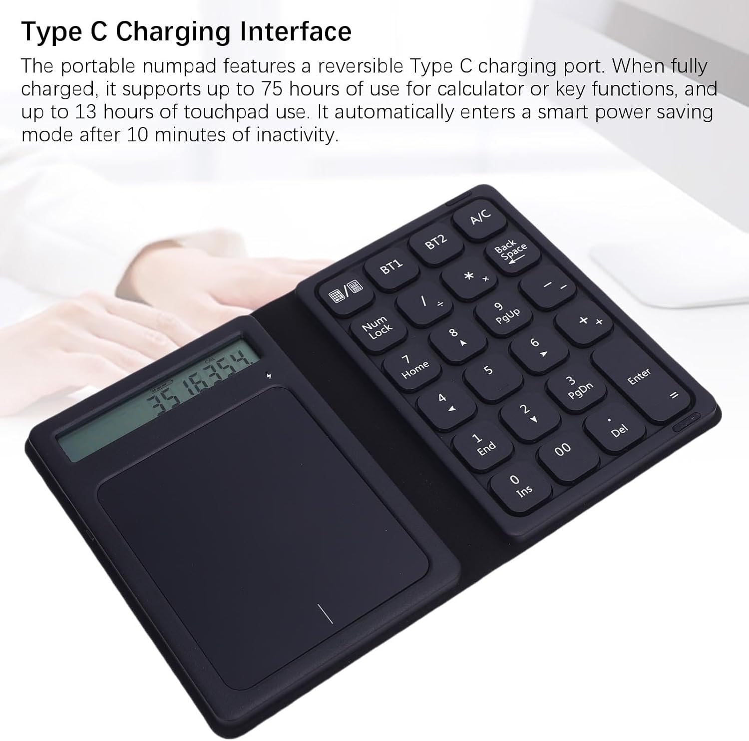 Cuscinetto Numerico Bluetooth 3 in 1, 23 Tasti - immagine 7