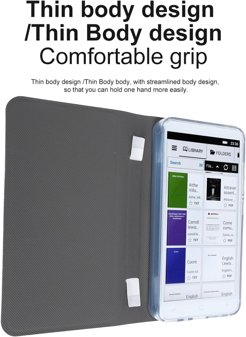 Lettore E-book Touchscreen LCD 5 Pollici - immagine 3