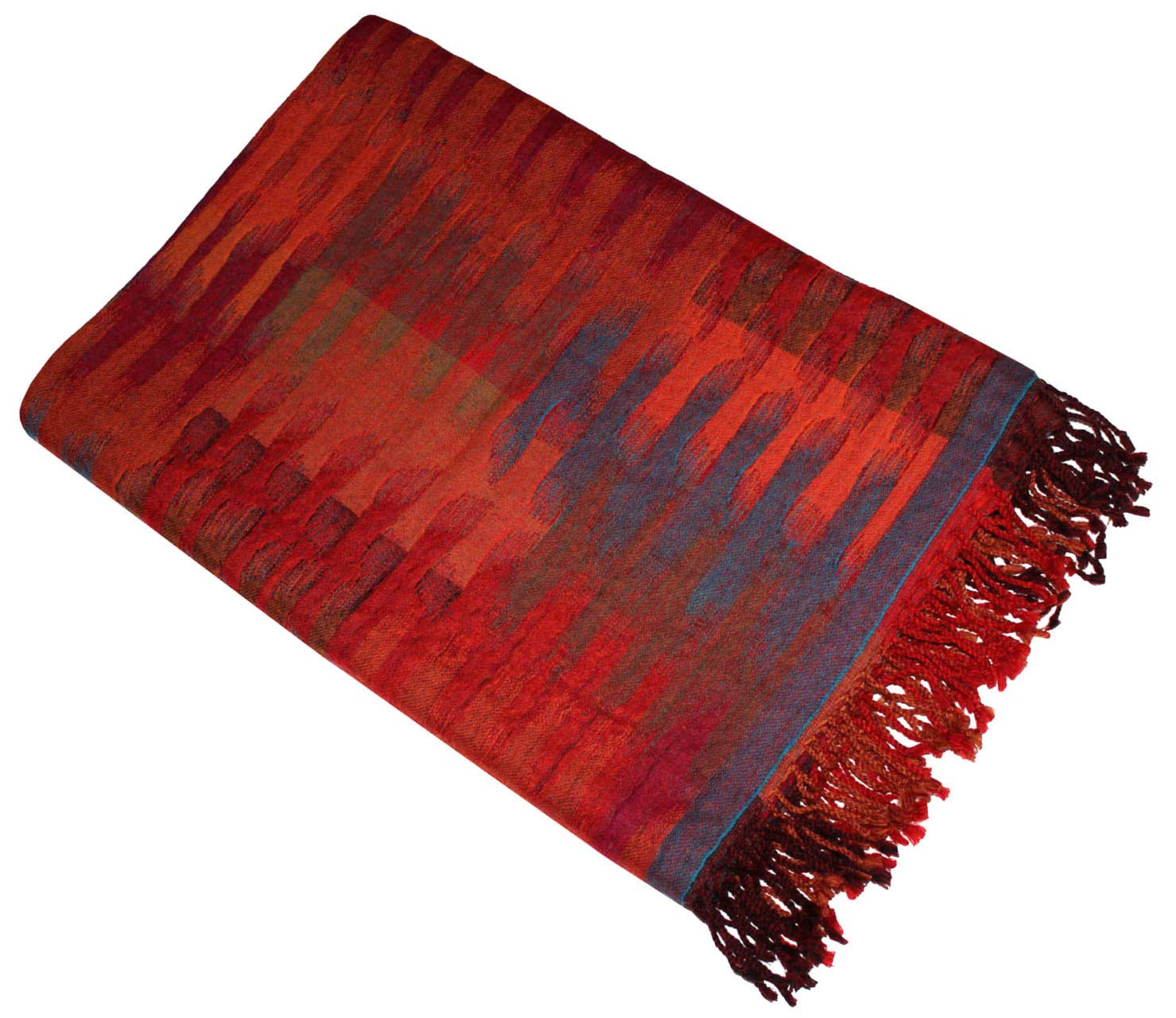 Lorenzo Cana 9620877 - Coperta in Lana Jacquard 140x200 cm