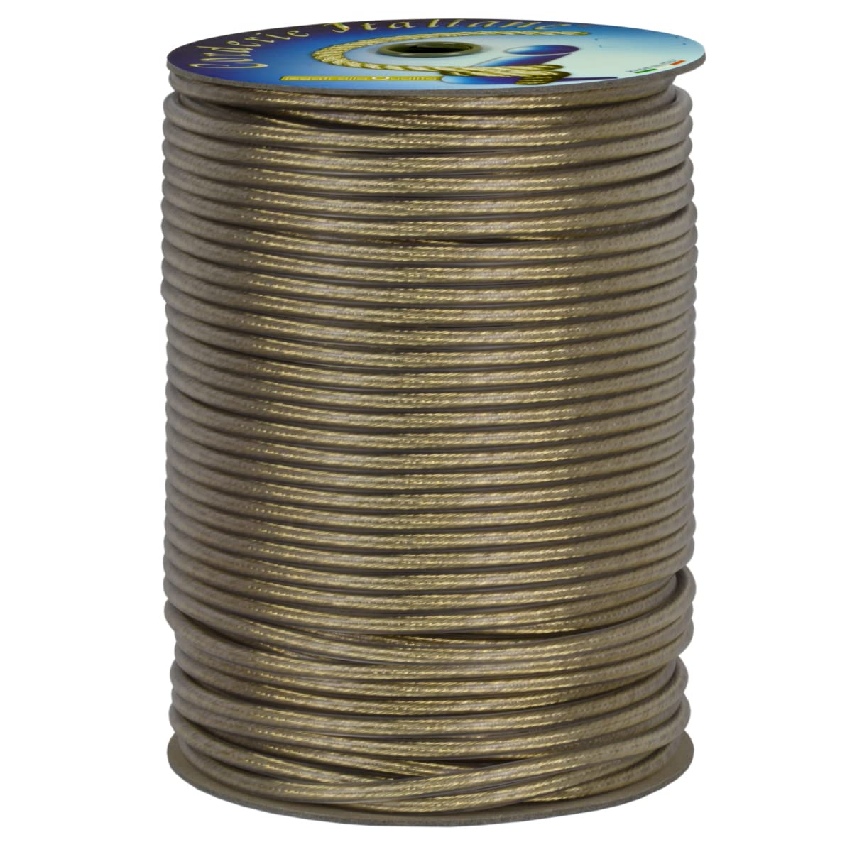 Corderie Italiane 006077497 Cavo STENDIBIANCHERIA Acciaio Ottonato 5MM-100MT