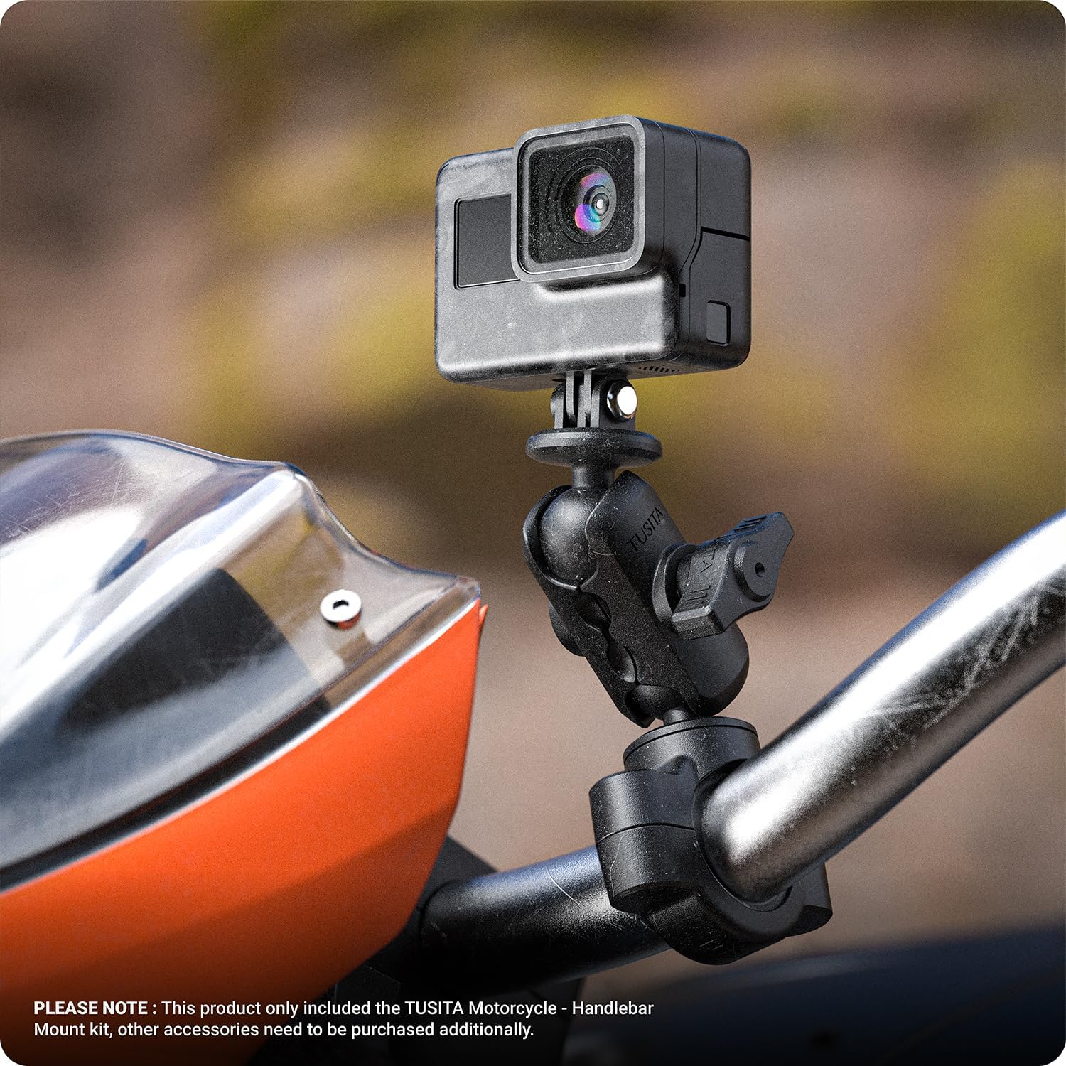 Tusita Supporto Manubrio Moto - Base Piccola - immagine 6