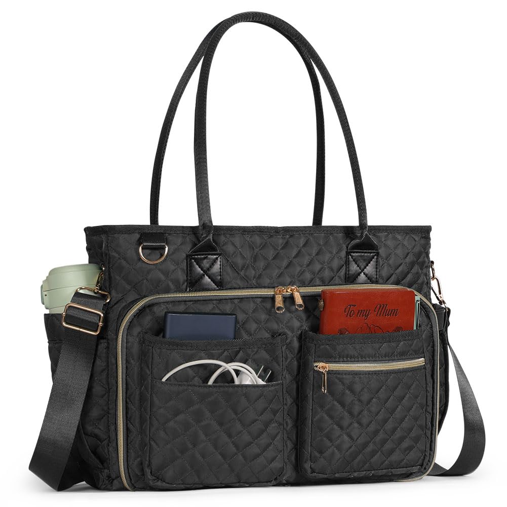 Borsa Porta Pc, Cartella Leggera Espandibile Impermeabile, Borsa Insegnante