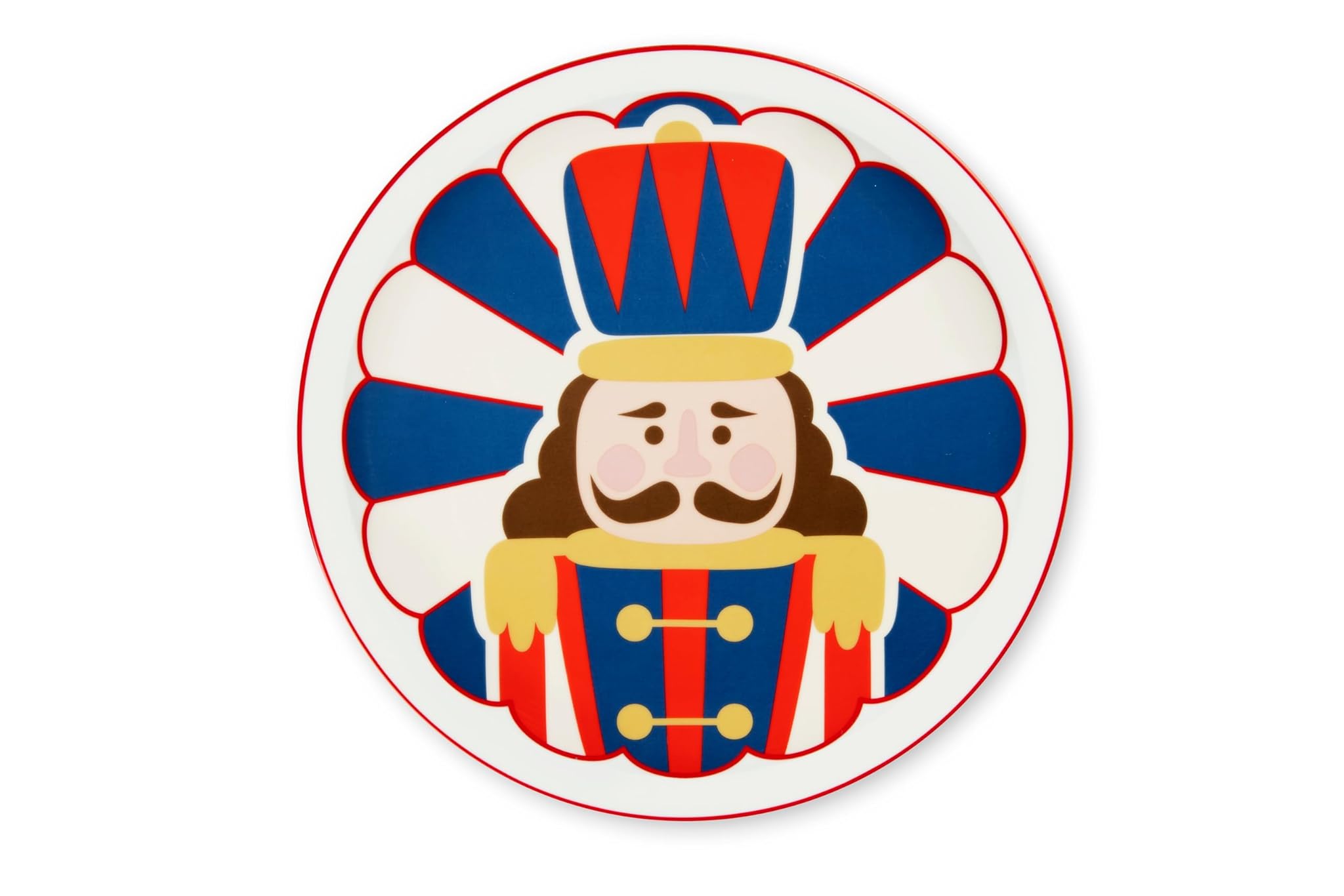 Excelsa Vintage Christmas - Set 6 Piatti Panettone 30,5cm