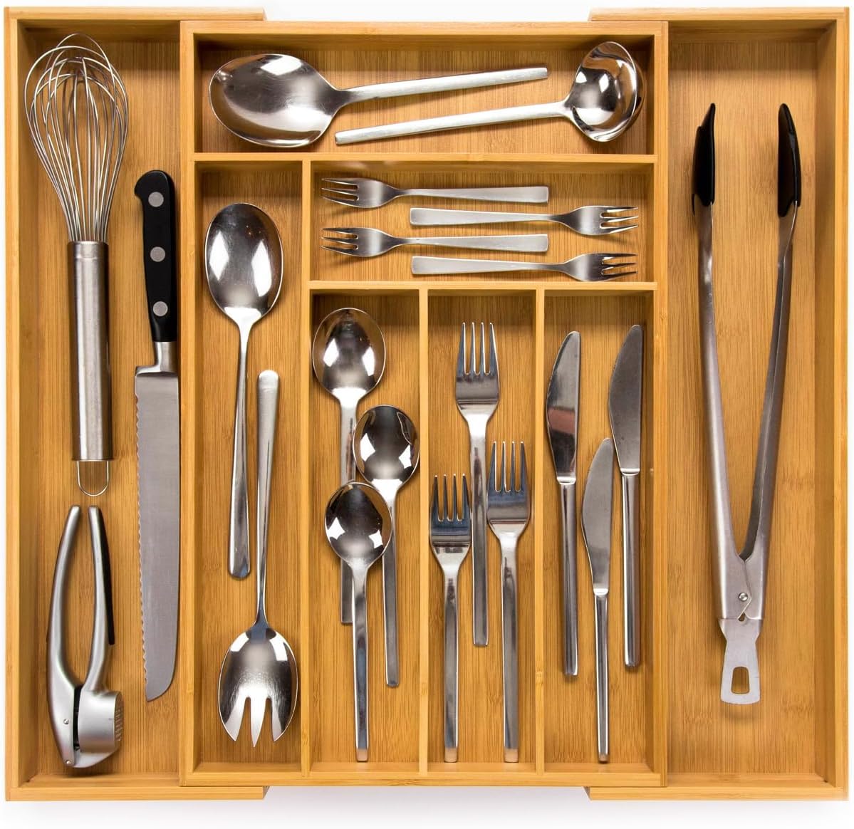 Budu Organizer Posate da Cassetto in Bambù #47