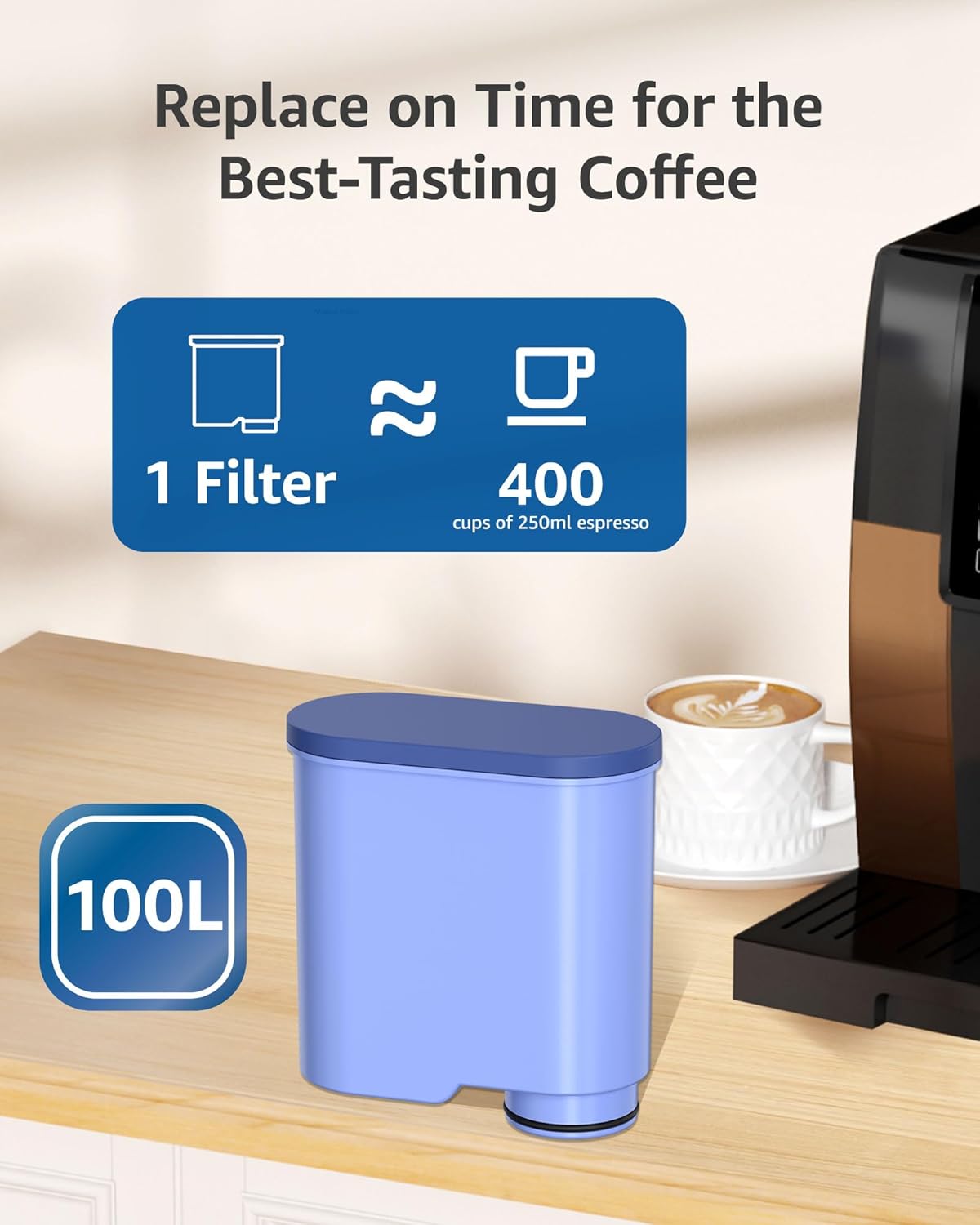 Maxblue Filtro Acqua di Ricambio per Philips® AquaClean® - immagine 7