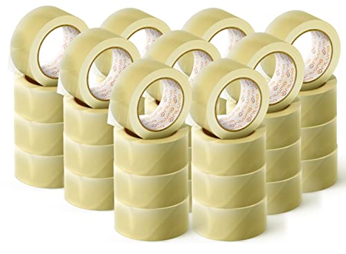 Ofituria Nastro Adesivo Trasparente per Imballaggio 36cm x 60m