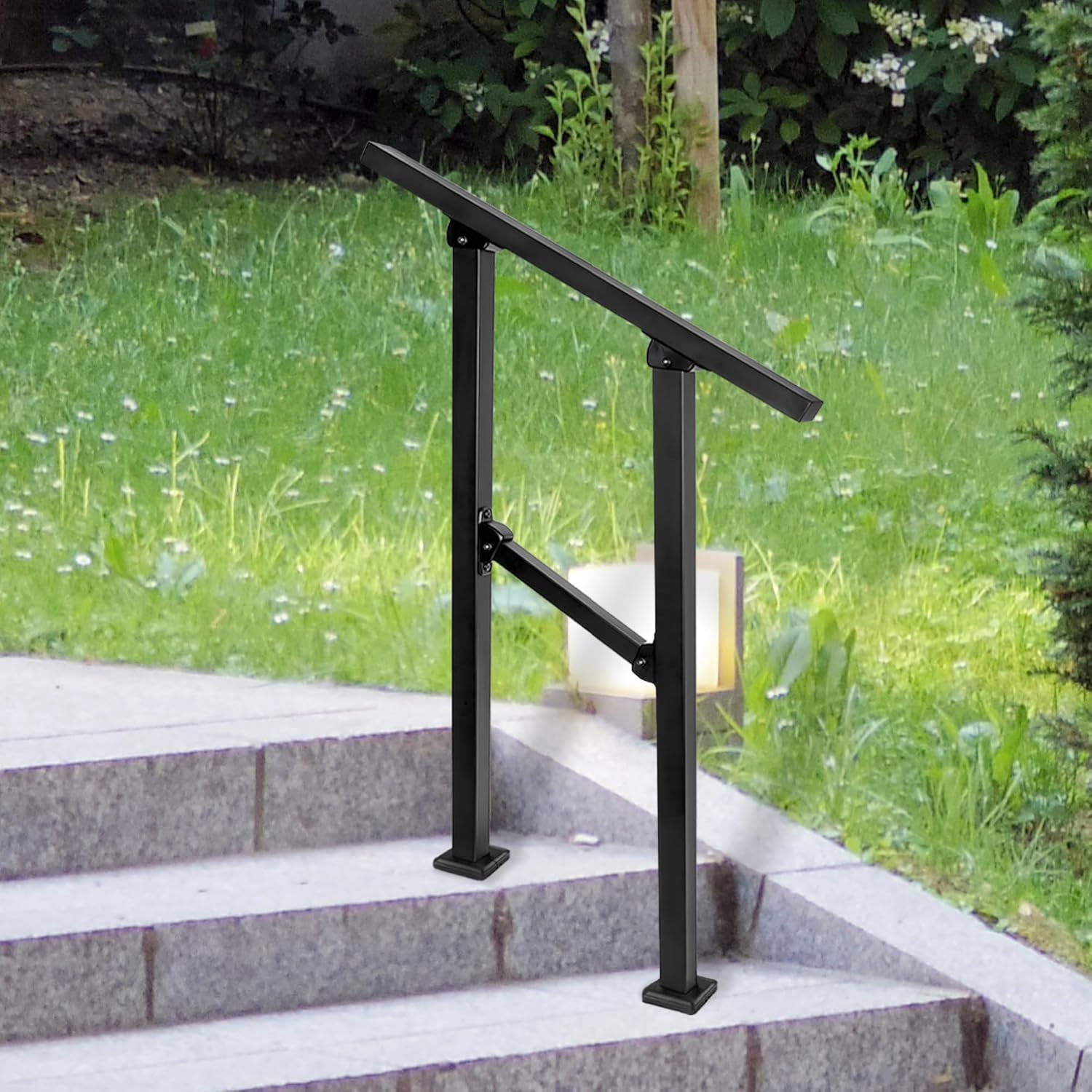 Corrimano per Gradini Esterni in Ferro Battuto - immagine 7