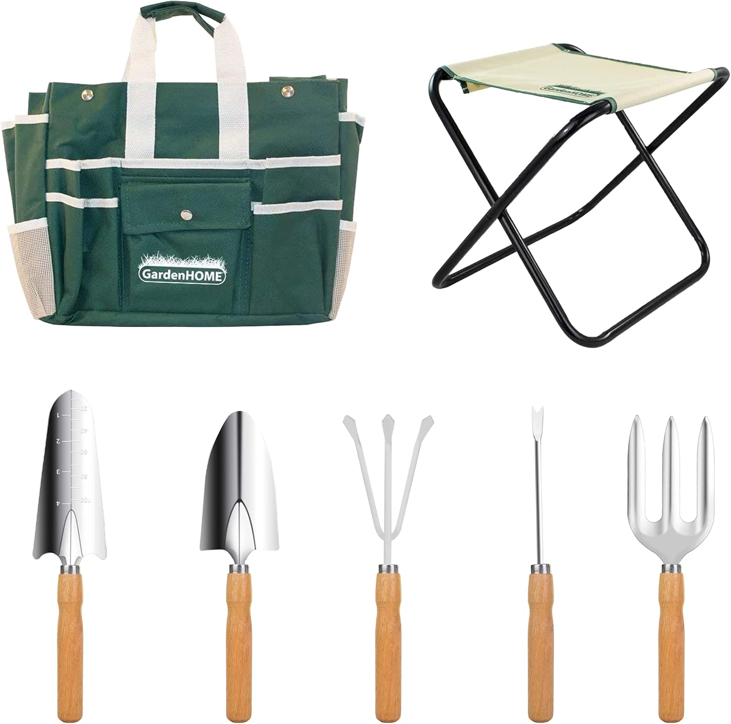 Gardenhome Set Attrezzi da Giardino 7 Pezzi - immagine 2