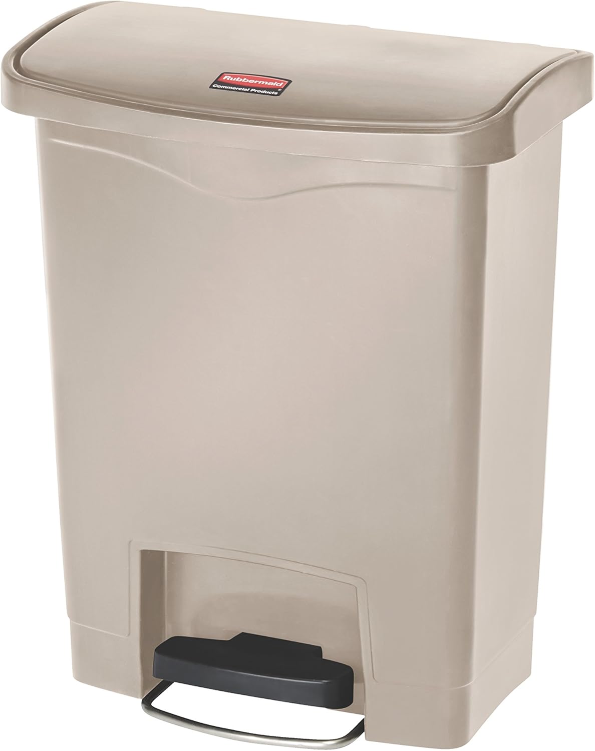 Rubbermaid Commercial Products Cestino StepOn 30 L, Beige