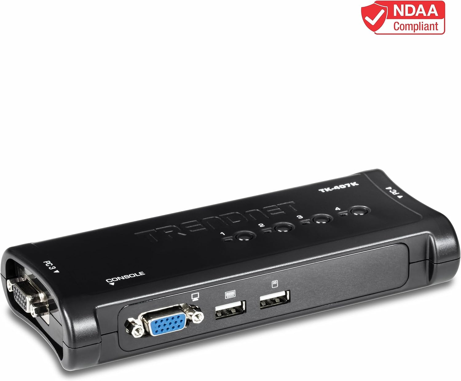 TRENDnet TK-407K, Kit Switch KVM a 4 porte USB - immagine 5